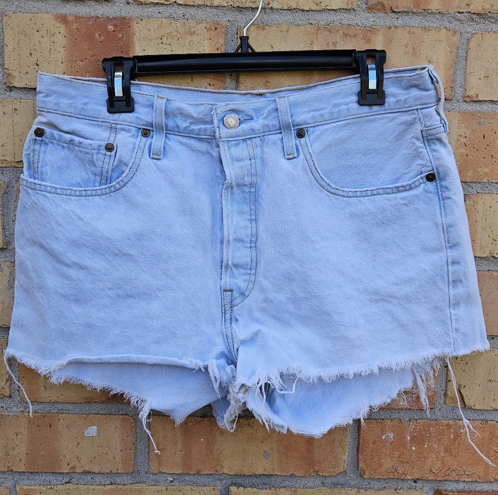 Levi's Distressed Jean Shorts
